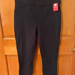 SPANX Classic Black Backseam Skinny Pants